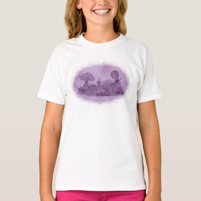 Camiseta Fungi Meadow T-Shirt (Filho) (Frente)
