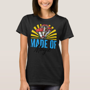 Camiseta Fungo Fez Vintage Mágica Cogão Fungo Botânico