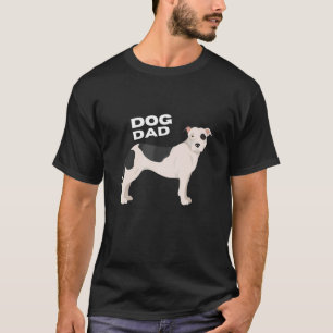 Camiseta Fungo Homem Preto & Branco American Pit Bull Terri