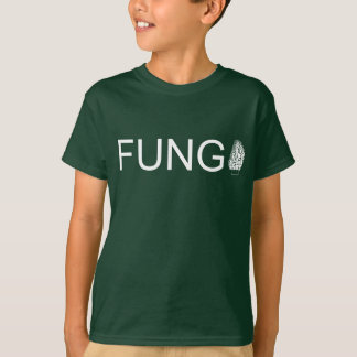 Camiseta fungos (cara divertida) piada fungo de bobo de tro
