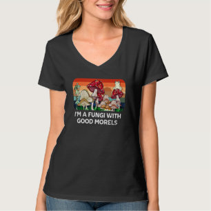 Camiseta Fungos com Bom Morels Mushroom Humor 1