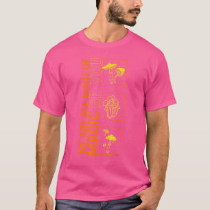 Camiseta Fungos Todos Feitos De Magia Vintage Fungos Saudáv