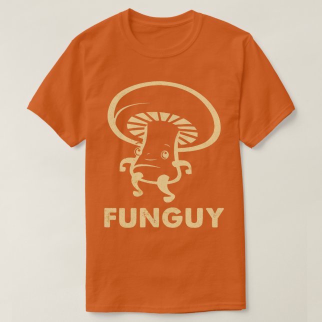 Camiseta Funguy Funny Mushroom Fungi (Frente do Design)