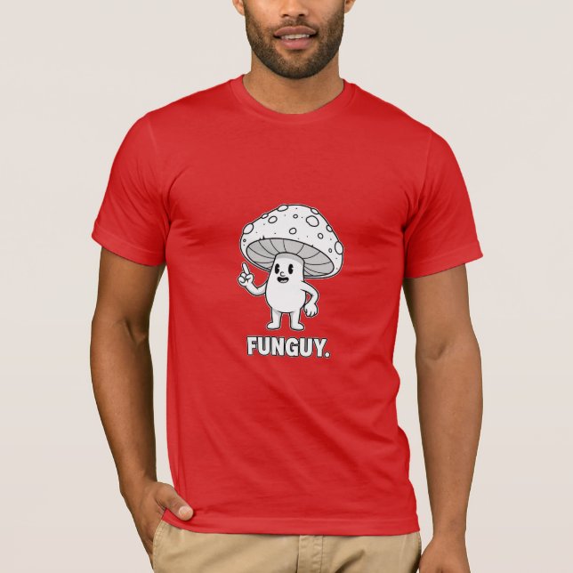 Camiseta Funguy Mushroom Character (Frente)