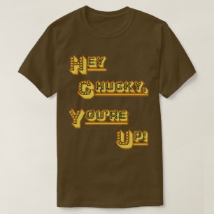 Camiseta FUNHOUS3 - Hey Chucky, você está acima!