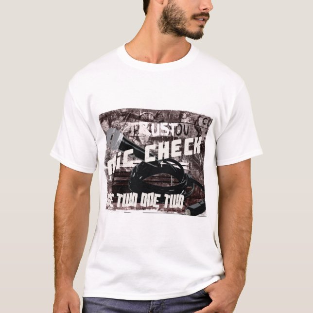 Camiseta Funk da alma: Verificação do Mic (Frente)