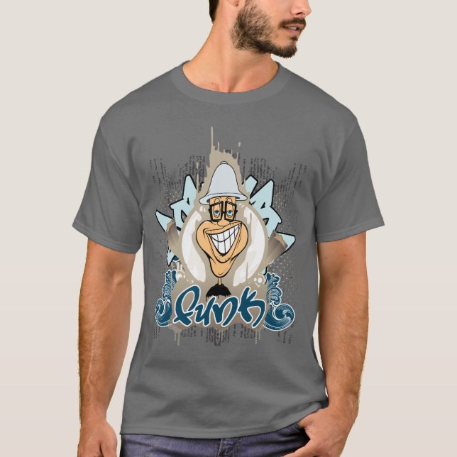 Camiseta Funk no cinza (Frente)