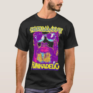 Camiseta Funkadelic George Clinton Color Art Gift Essentit