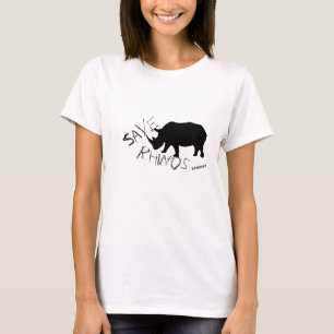 Camiseta Funky e Na moda Save Rhinos