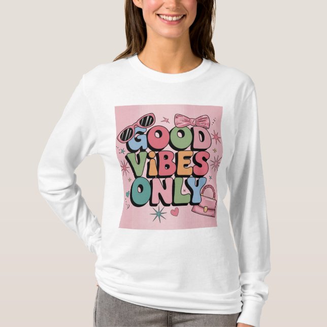 Camiseta Funky Good Vibes (Frente)