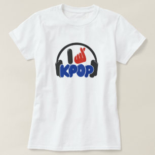 Camiseta Funky I AMVE KPOP LOGO Básico T-Shirt