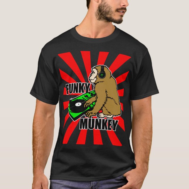 Camiseta Funky Munkey Club Chimp (Frente)