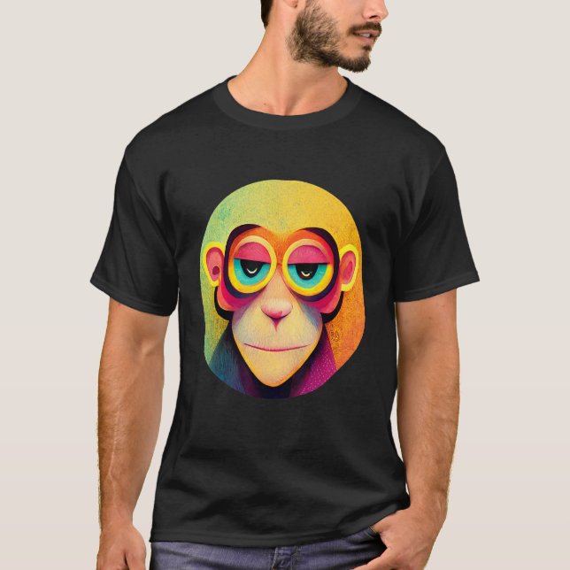 Camiseta Funky Munky Space Pilot Monkey (Frente)