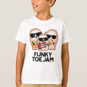 Camiseta Funky Toe Jam Funny Music Pun