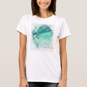 Camiseta Funky Tropical Vibes Pal Tree Leaf T-Shirt