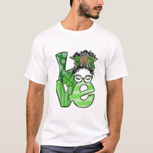 Camiseta Funnw Love Messy Hair Bun Rua.