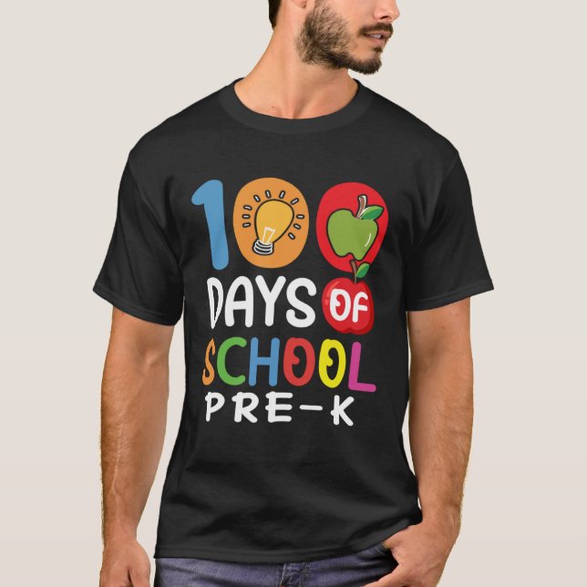 Camiseta Funny 100 Days Of School And Still Poppin 100th Pr (Frente)