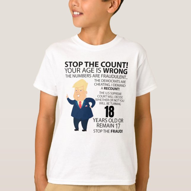 Camiseta Funny 18th Year Birthday Present Happy Birth year (Frente)