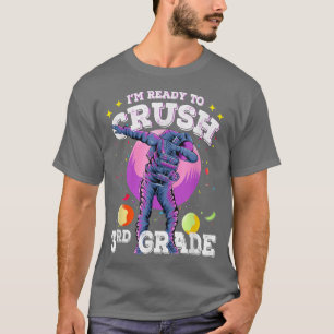 Camiseta Funny 3rd Grade Dabbing Astronaut Back to School I