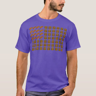Camiseta Funny 4 de julho Hotdog Burger USA Flag