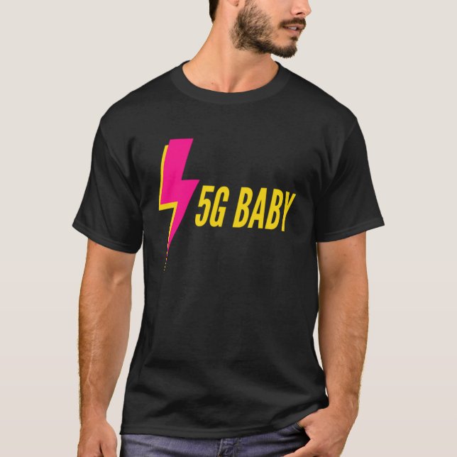 Camiseta Funny 5G technology (Frente)