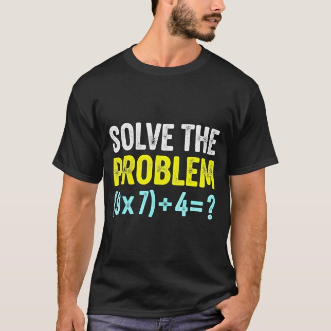 Camiseta Funny 67 Meme Six Seven Math Teacher Brain-rot Jok (Frente)
