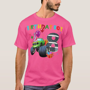 Camiseta Funny 8th Shirts Monster Truck Birthday Shirt 8 Ye