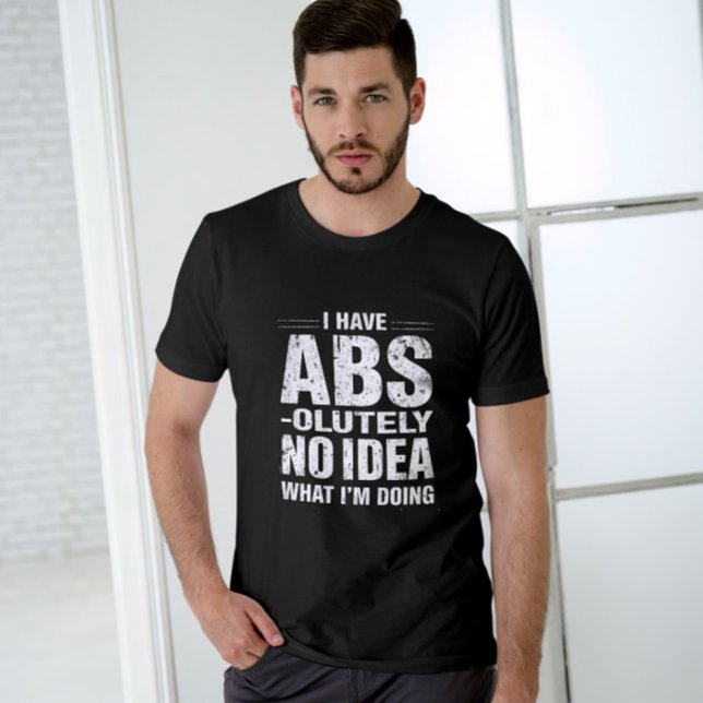 Camiseta Funny ABS Cote Gym Gifement Design (Criador carregado)