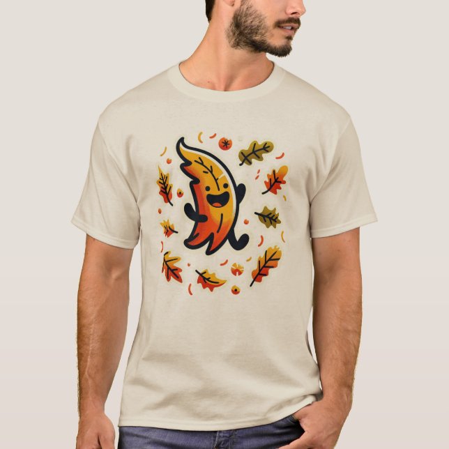 Camiseta Funny Abstract: #Colorful / (autumn) T-Shirt #6 (Frente)