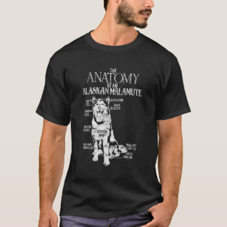 Camiseta Funny Alaskan Malamute Outfit Doglover Homens W