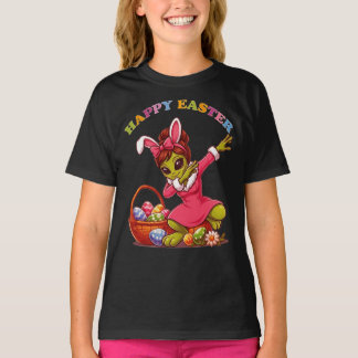 Camiseta Funny Alien Easter Bunny Dabbing Cute Easter Egg