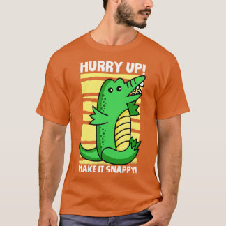 Camiseta Funny Alligator Lover e Zookeeper Kids Crocodilo
