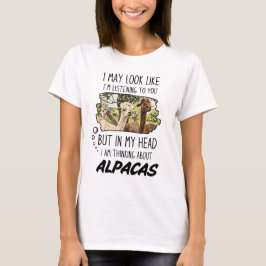 Camiseta Funny Alpaca Lover