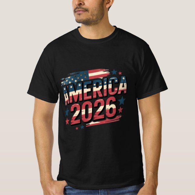 Camiseta Funny americana2026 (Frente)
