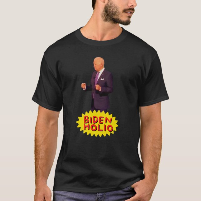 Camiseta Funny Anti Biden Bidenholio  (Frente)