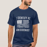 Camiseta Funny Anti Biden Republican Non Bidenus<br><div class="desc">Este design anti-Biden engraçado faz o presente perfeito para o seu patriota favorito.</div>