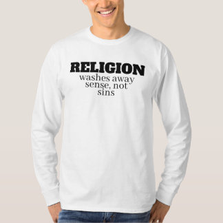 Camiseta funny anti-religion quote
