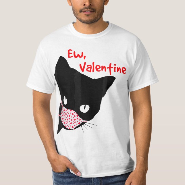 Camiseta Funny Anti Valentines Day Ew Valentine Day Haters  (Frente)