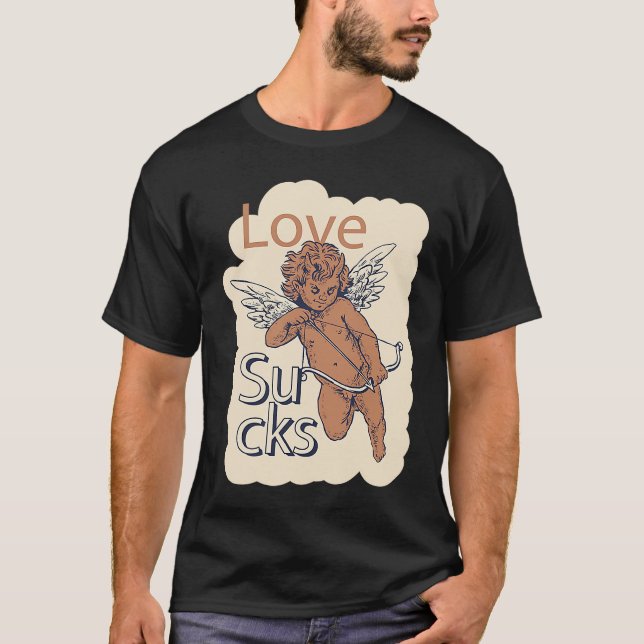 Camiseta Funny Anti Valentine's Day  Men Women Valentine's (Frente)