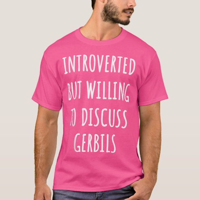 Camiseta Funny Apresentou Gerbil (Frente)