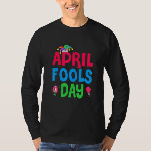 Camiseta Funny April Fool's Day April 11400 crianças Brinca