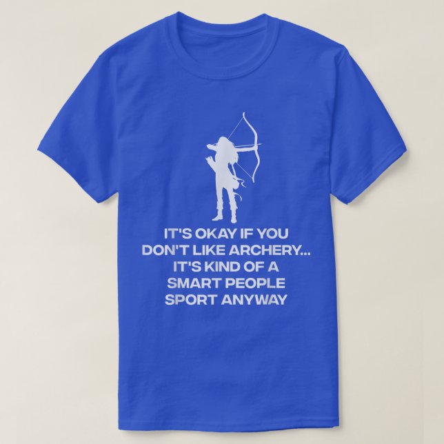Camiseta Funny Archery Designs For Men Women Bowhunter Arch (Frente do Design)