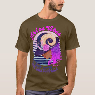 Camiseta Funny Aries Zodiac Sinal Aries Vibes Ramstastic En