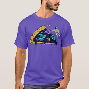 Camiseta Funny Astronaut On The Moon Pizza Planet Space Ast