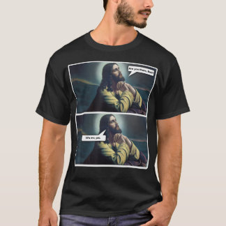 Camiseta Funny Atheist Religious Jesus Praying Gift