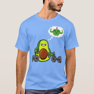 Camiseta Funny Avocado Exercise Gym Guacamole Keto Gift 
