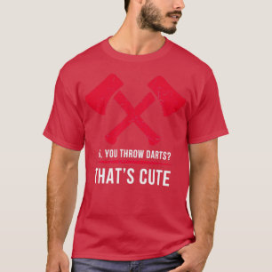 Camiseta Funny Ax Throwing Fan Merchandise 1