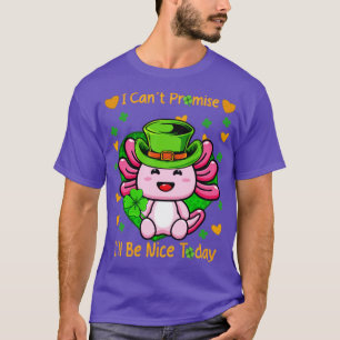 Camiseta Funny Axolotl St Patricks day Cute Axolotl Lover s