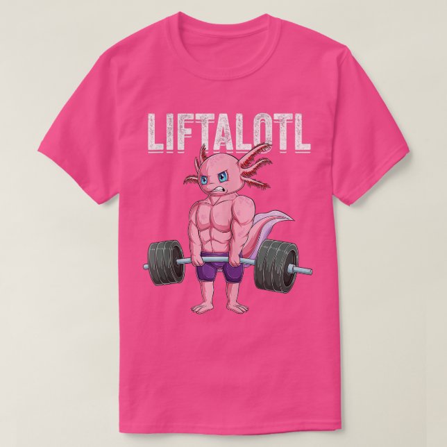 Camiseta Funny Axolotl Weinclusive Gym Workout (Frente do Design)
