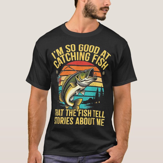 Camiseta Funny B Fishing Quote Angler Snnerbait Lure Humor  (Frente)
